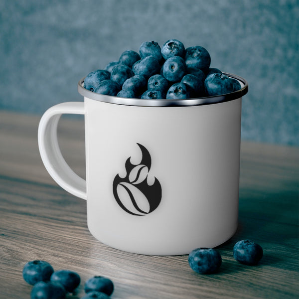 SunRoast Coffee Enamel Campfire Mug