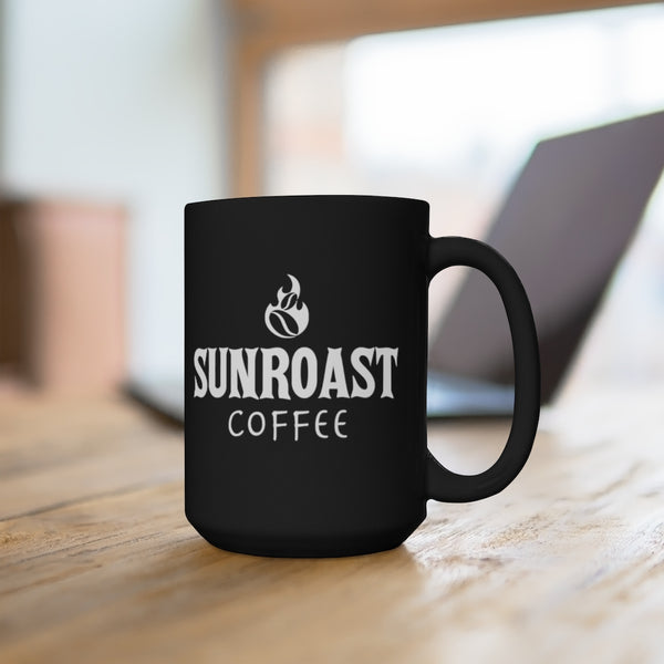 SunRoast FireBean Black Mug 15oz