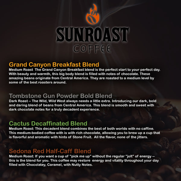 SunRoast Sampler / Gift Box Variety Pack (8 pack)