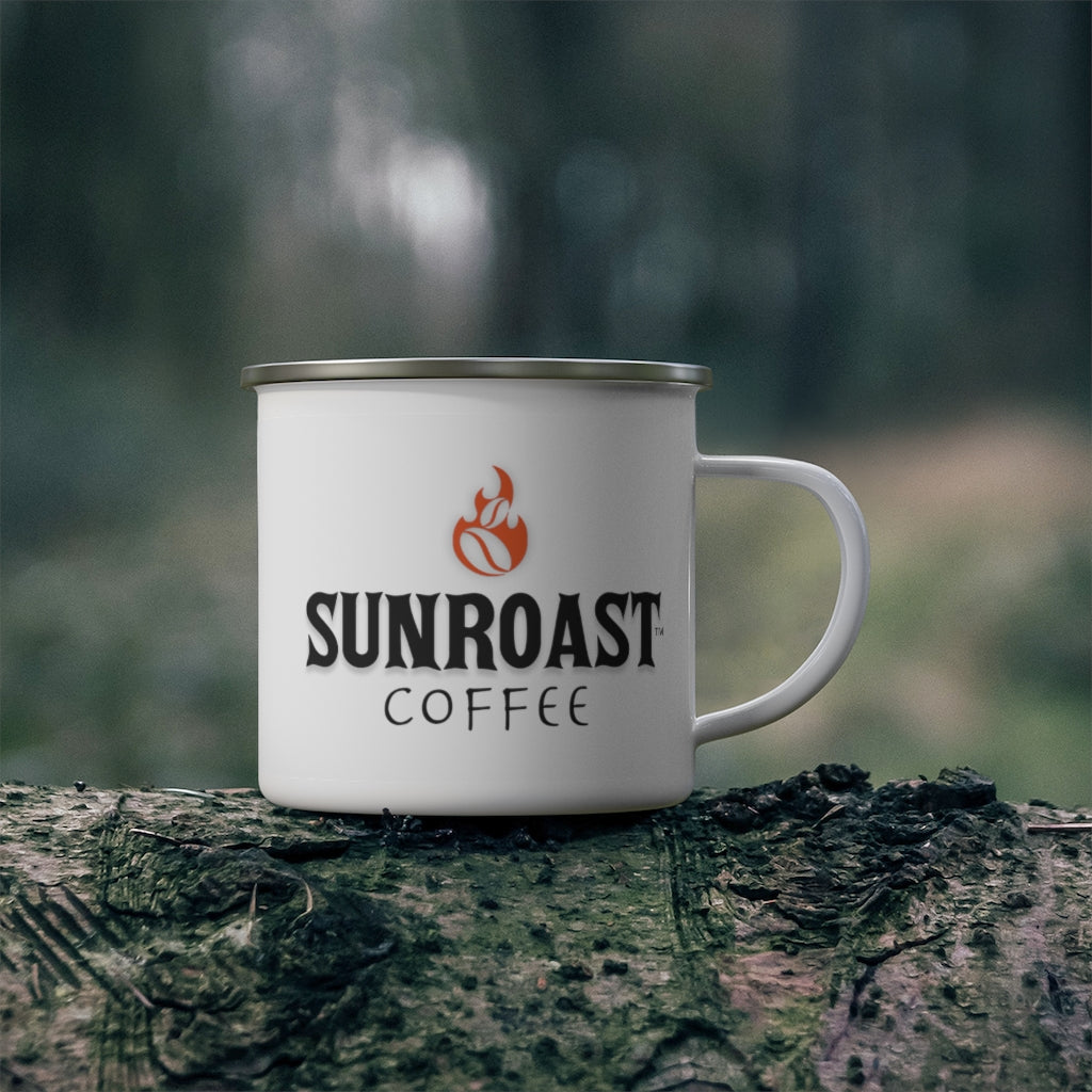 SunRoast Coffee Enamel Campfire Mug
